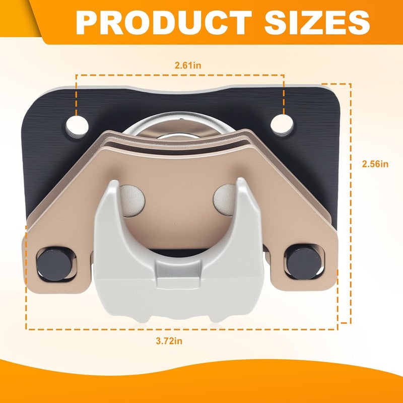 Triumilynn 1436-422 Front Right and Rear Brake Caliper for Arc-tic Cat 250 300 350 400 400 FIS 425 450 500 500 FIS 550 650 700 1000 Thunder Cat UTV Wildcat - Image 3